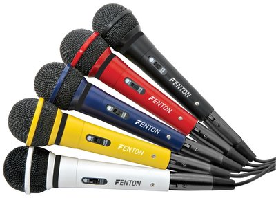 DM120 Karaoke microfoon set, diverse (5) kleuren in de - gigatronic