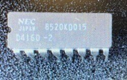 NEC D416D-2 16Kx1 DRAM  DIL 16 pins keramisch