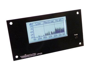 K8098 Velleman bouwkit audio analyser