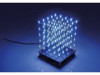 K8018B  3D LED-KUBUS - 5 x 5 x 5 (BLAUWE LED)