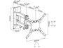 TV MUURBEUGEL WB056 - 13"-42" (33-107 cm) - max. 20 kg_6